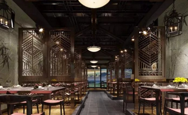 中式风格餐饮店装修