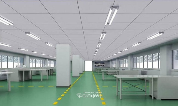 大面积环保绿漆厂房