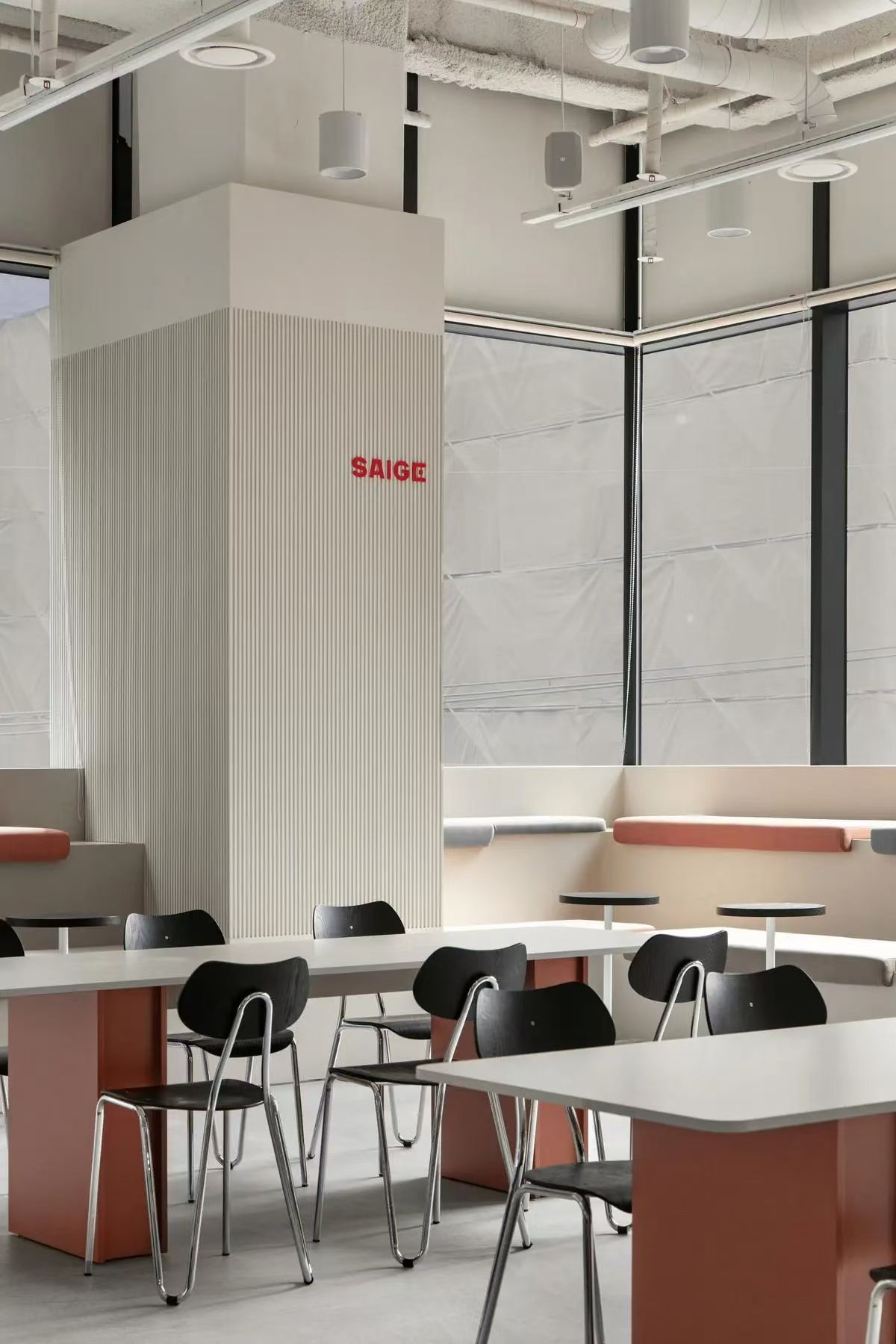 宜川路暖调极简风办公室